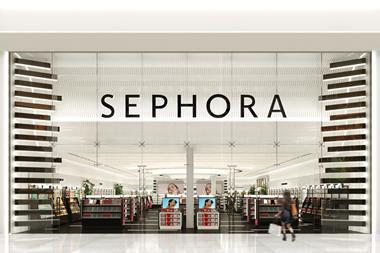 Exterior of Sephora store