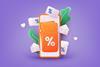 Illustration of retail offers on smartphone