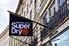 Super Dry flag Regent Street