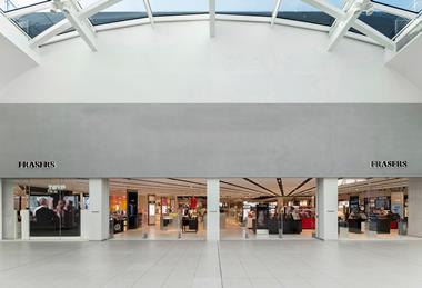 Exterior of Wolverhampton Frasers store