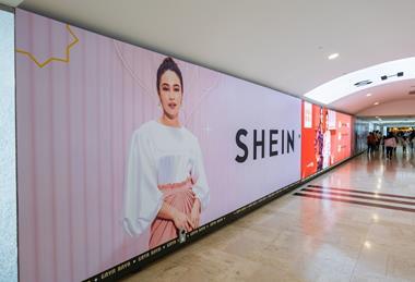 Shein electronic billboard