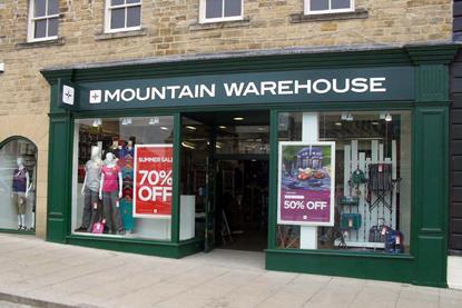 Mountain warehouse richmond